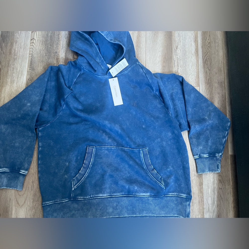 Calvin Klein vintage denim hoodie